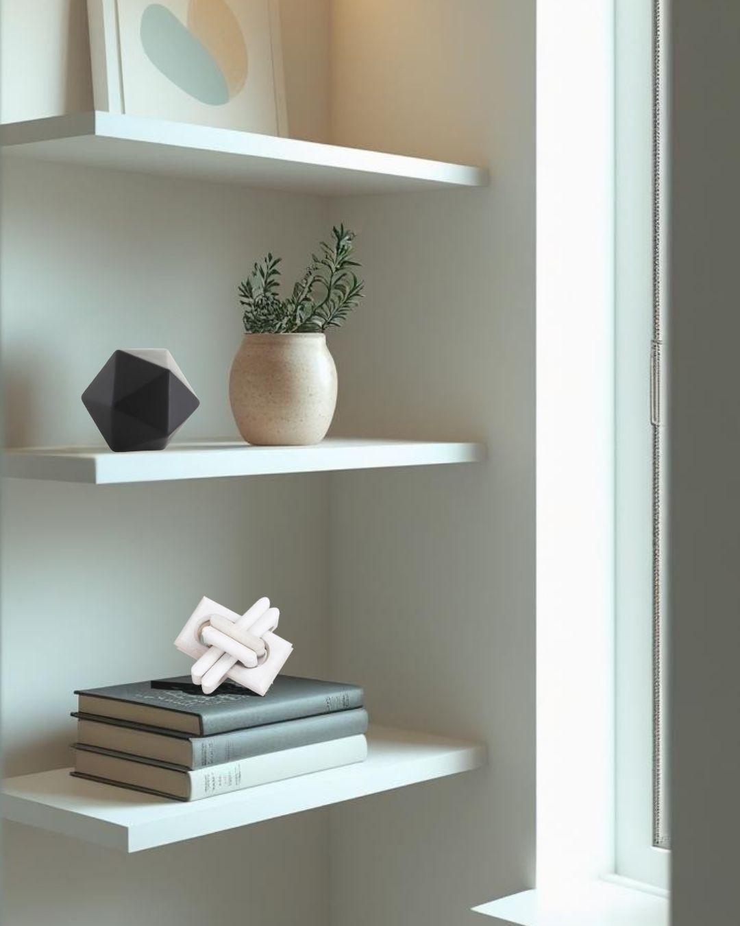 Andromeda - Nudo decorativo de madera