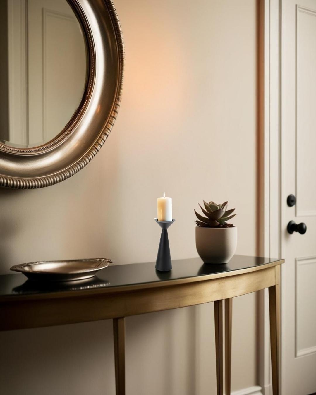 Konor - Metal Candle Holder 3-Piece Set