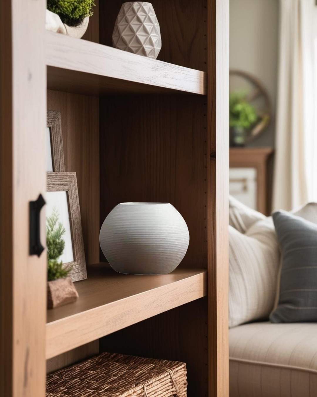 Orb - Round Ceramic Vase