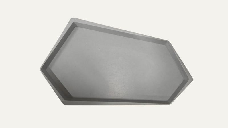 Bandejas decorativas de cemento