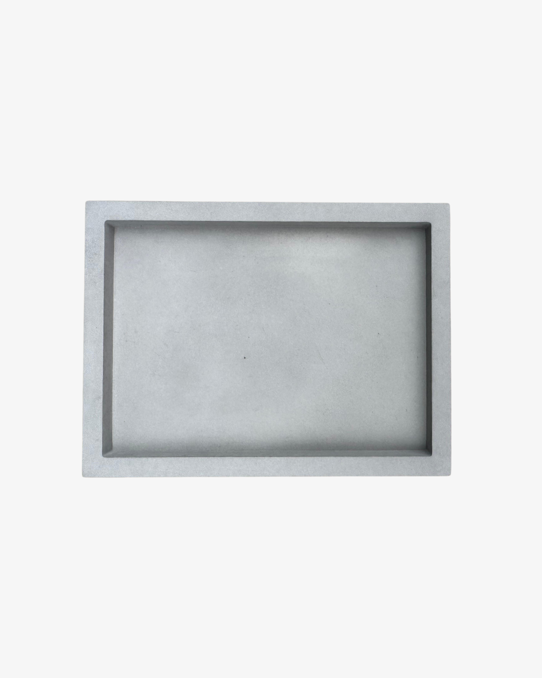 Bandeja decorativa de concreto - Quad - M