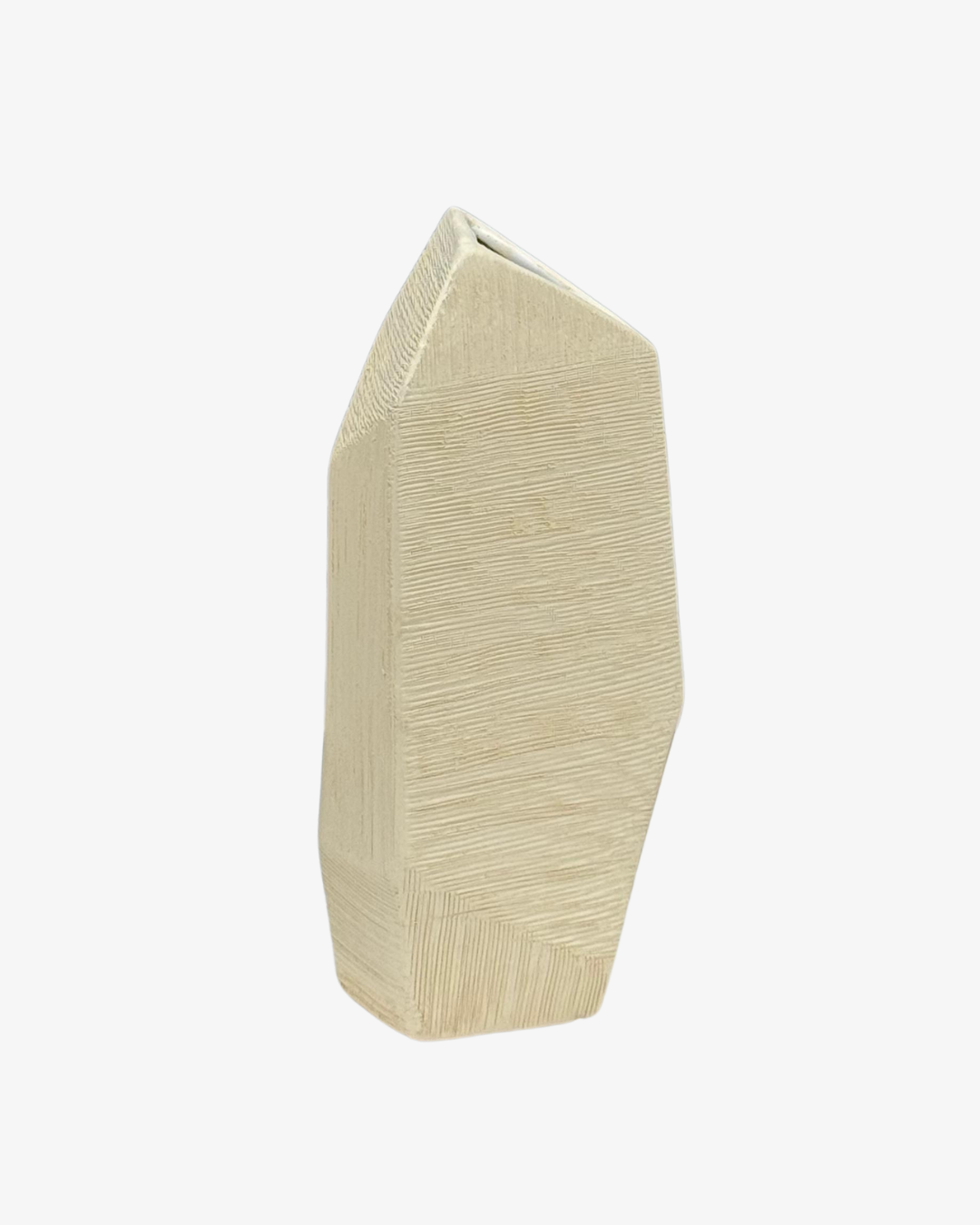 Jarrón beige Alta - 26 cm.