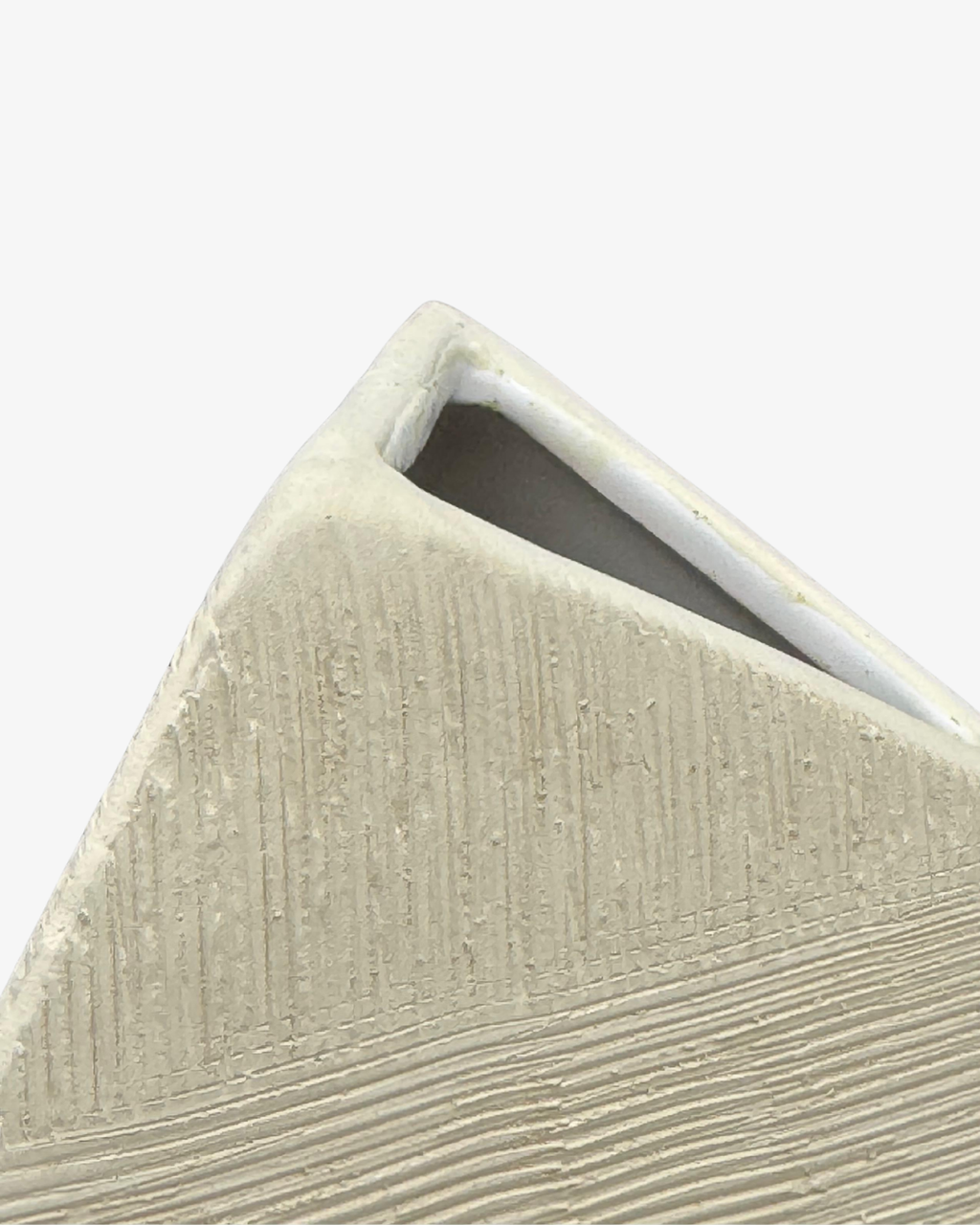 Jarrón beige Alta - 26 cm.