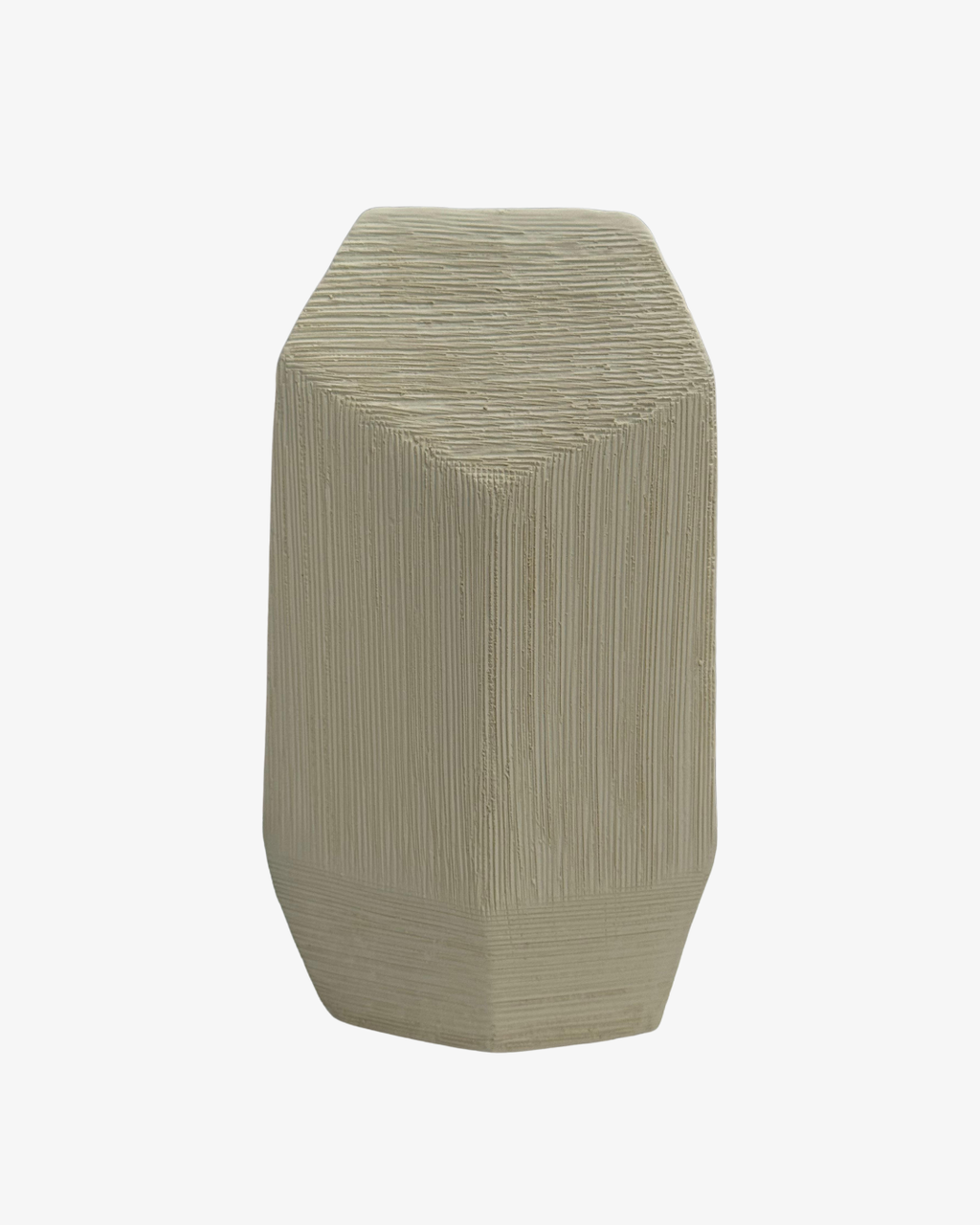 Jarrón beige Alta - 26 cm.