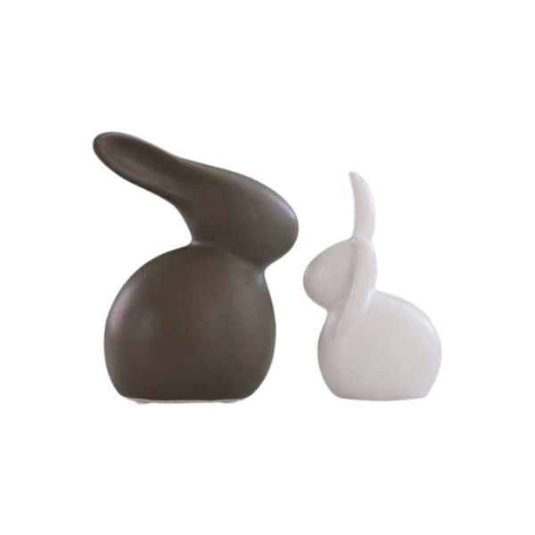 Minimalist bunny figurines, Bunny