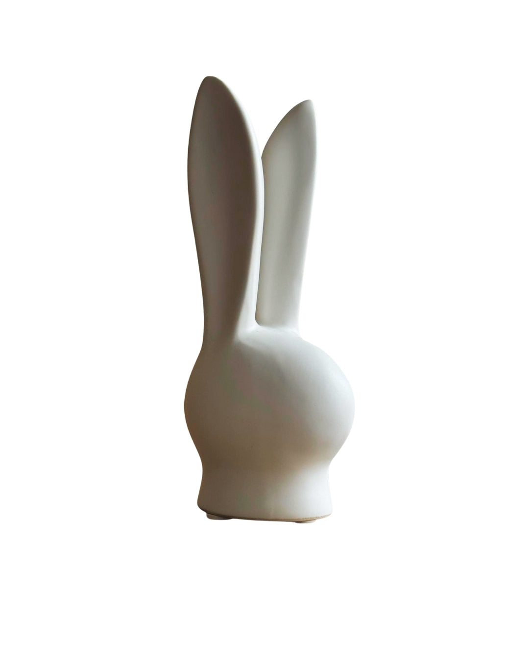 Figura decorativa de conejo minimalista