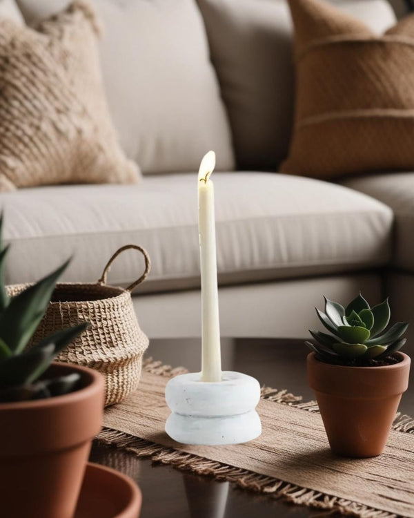 Roll - Ceramic Candle Holder