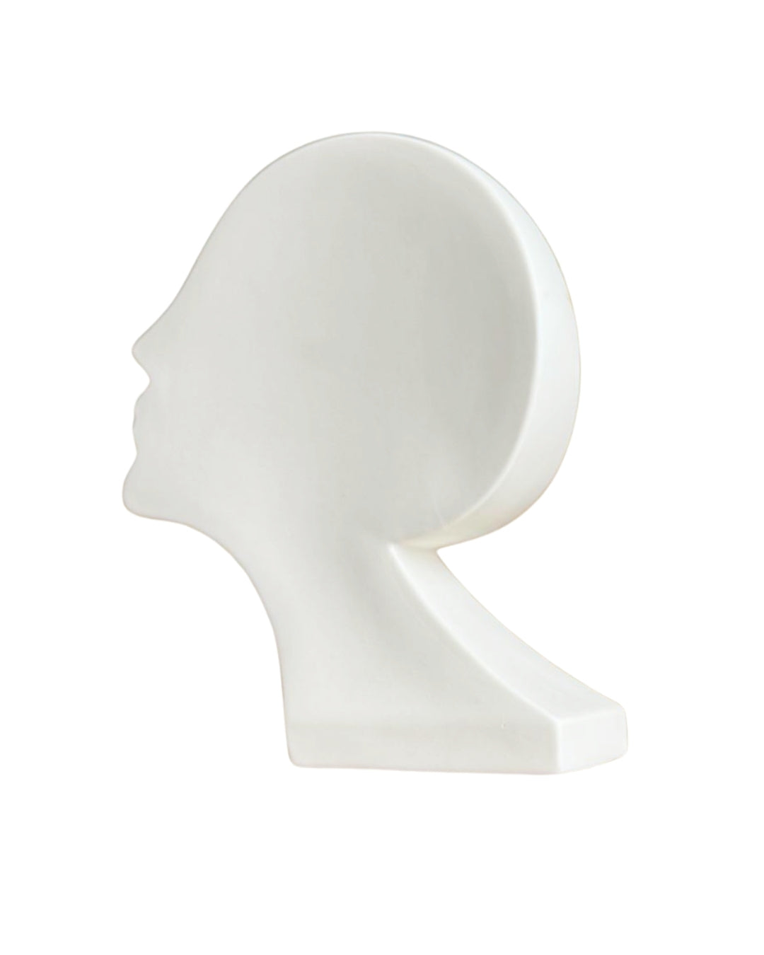 Figura decorativa – Silueta de rostro humano