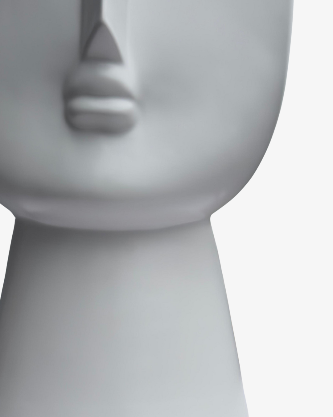 Escultura alta rostro