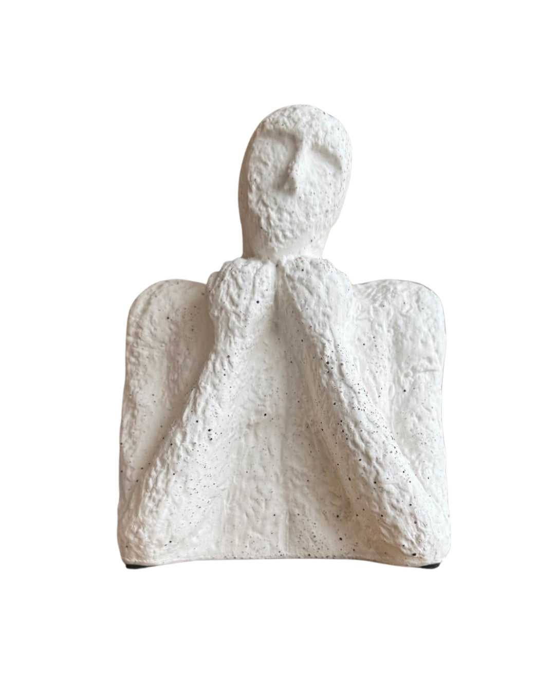 Escultura de cuerpo humano rústica