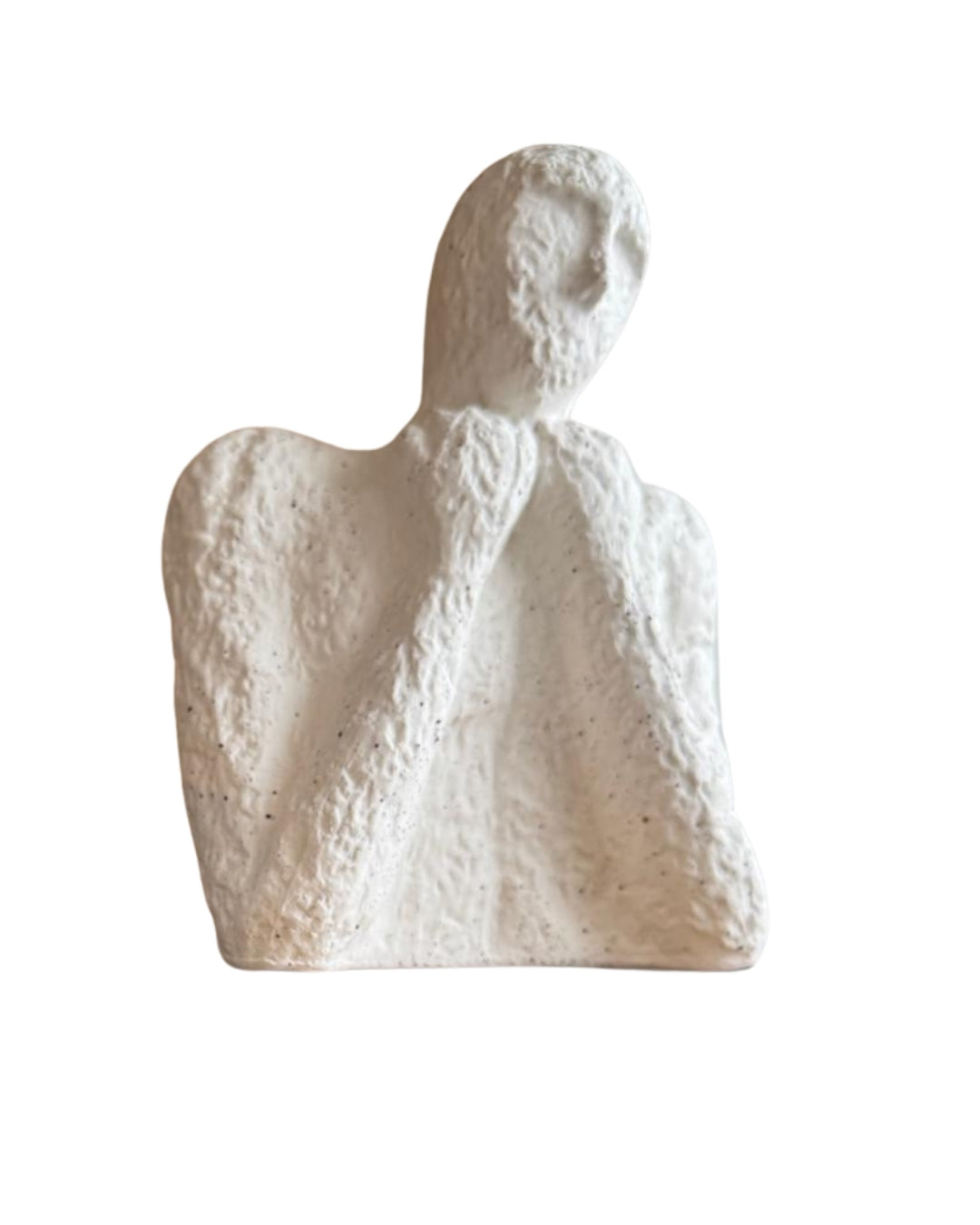 Escultura de cuerpo humano rústica