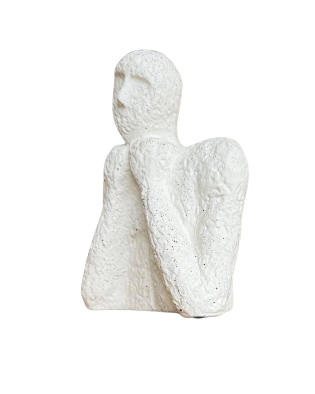 Escultura de cuerpo humano rústica