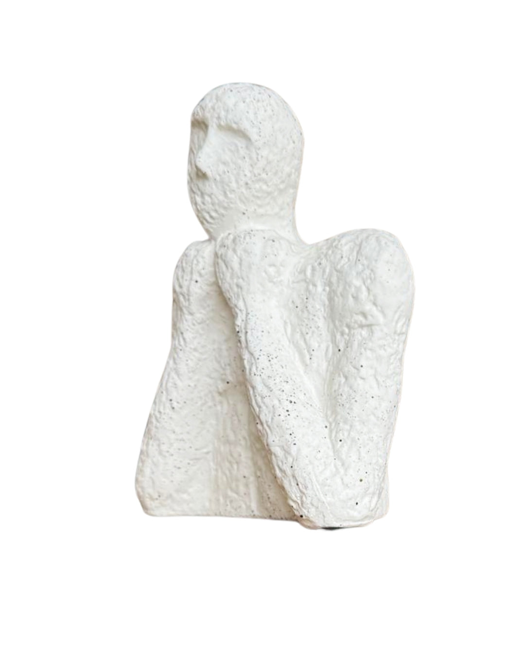 Escultura de cuerpo humano rústica