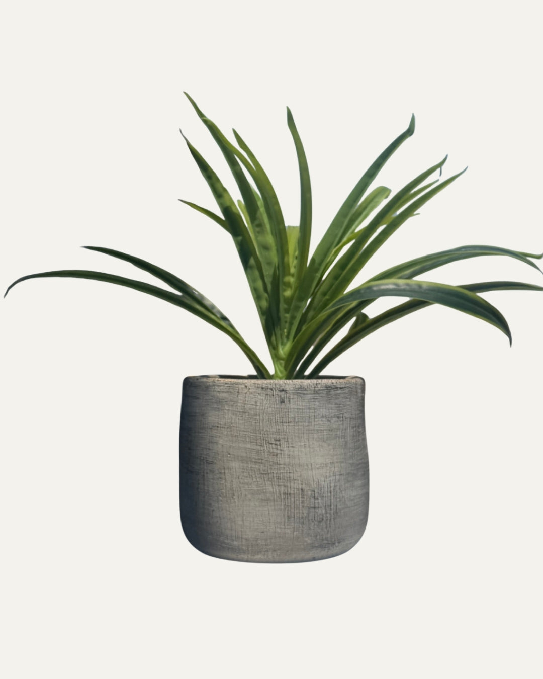 Macetero gris con vetas doradas - Berlin