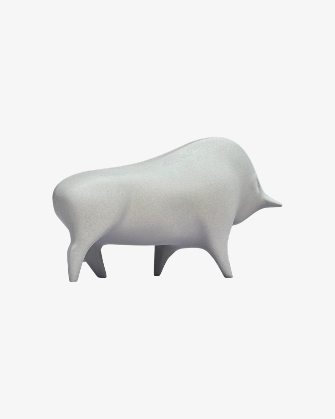 Figura decorativa de cemento, Toro