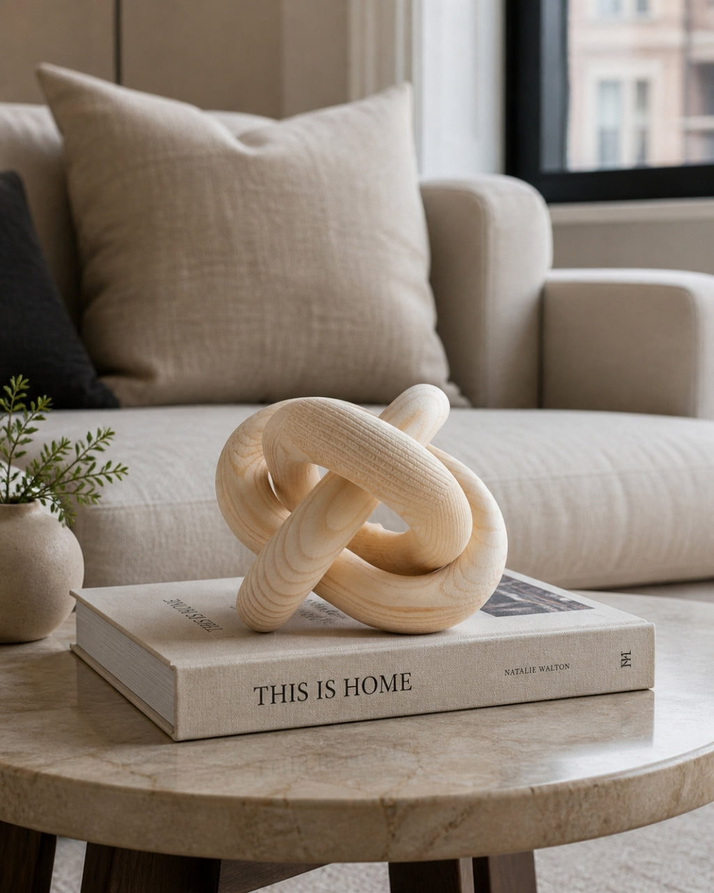 Nodo - Nudo decorativo de madera