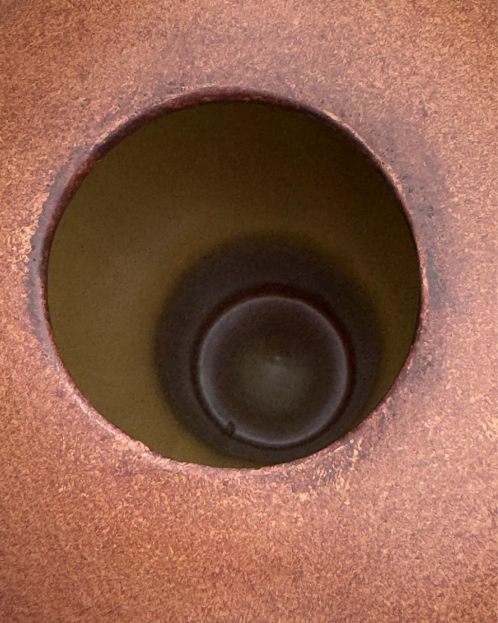 Jarrón esférico con base cilíndrica - Sphere