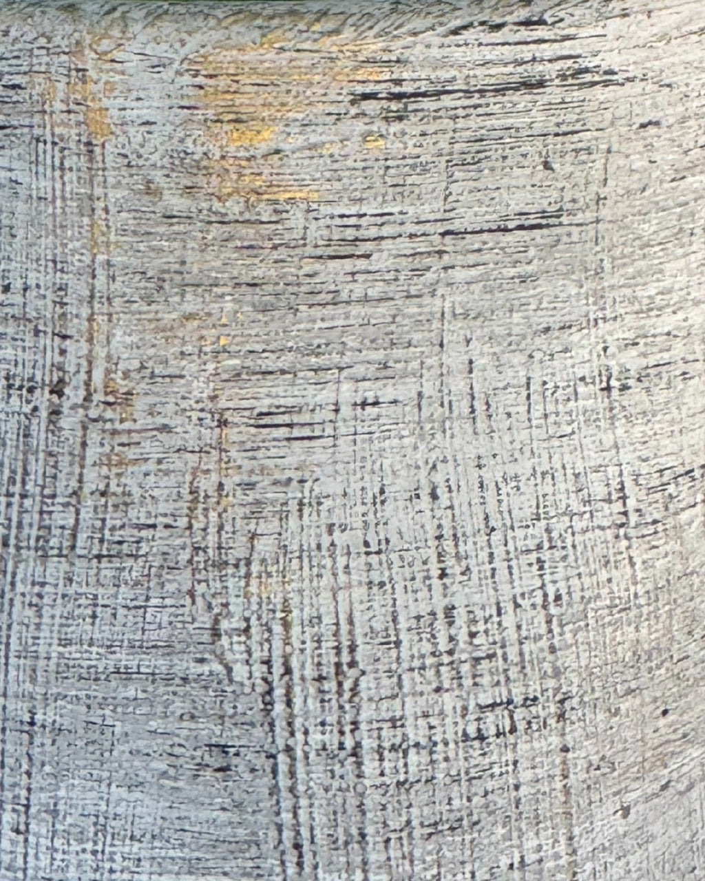 Macetero gris con vetas doradas - Berlin