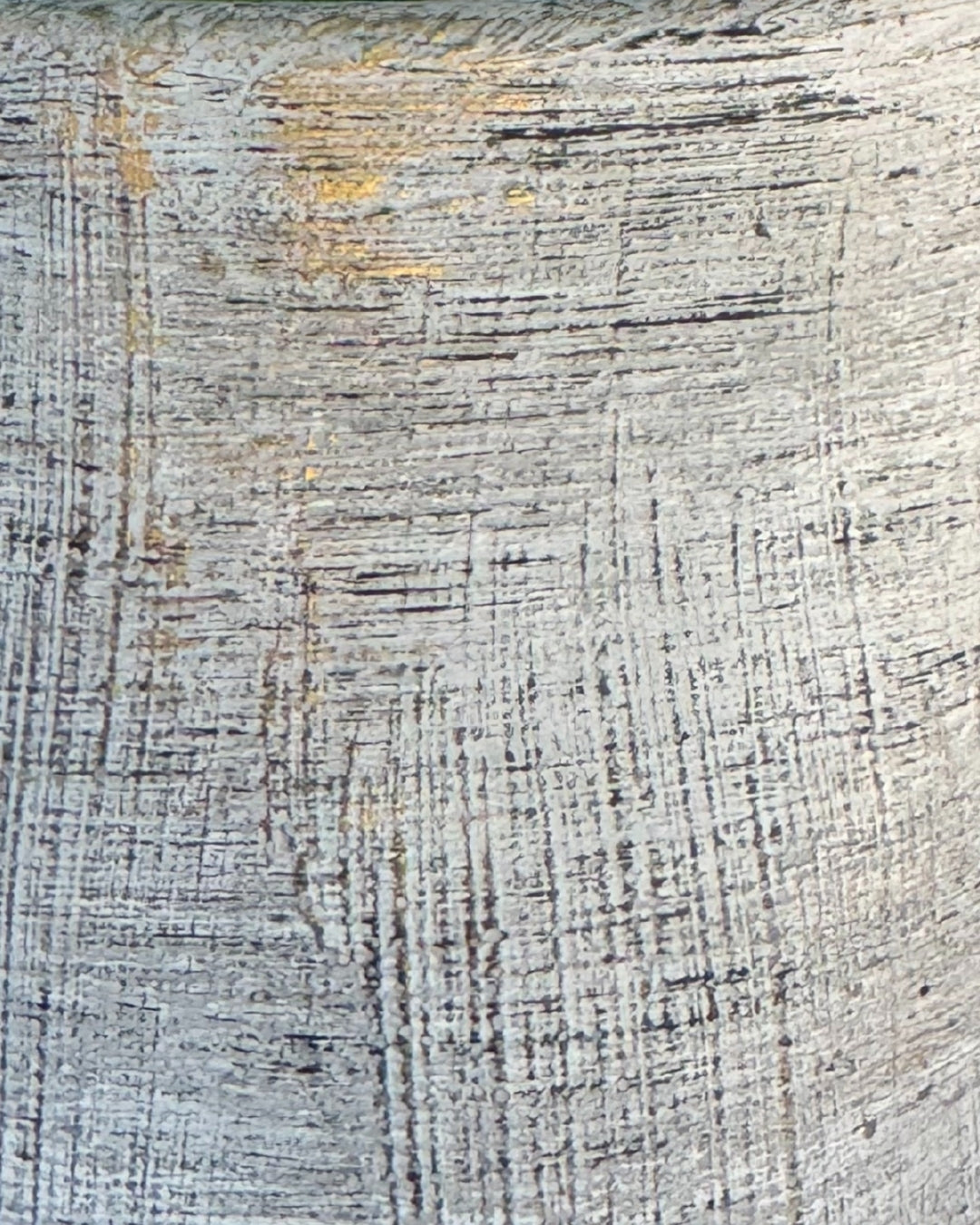 Macetero gris con vetas doradas - Berlin