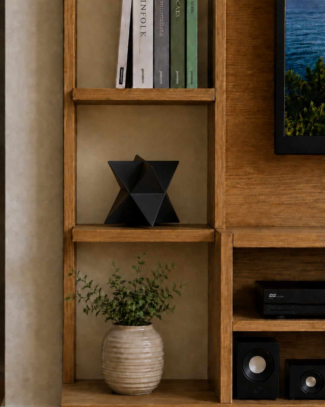 Objeto decorativo de forma geométrica - Stella