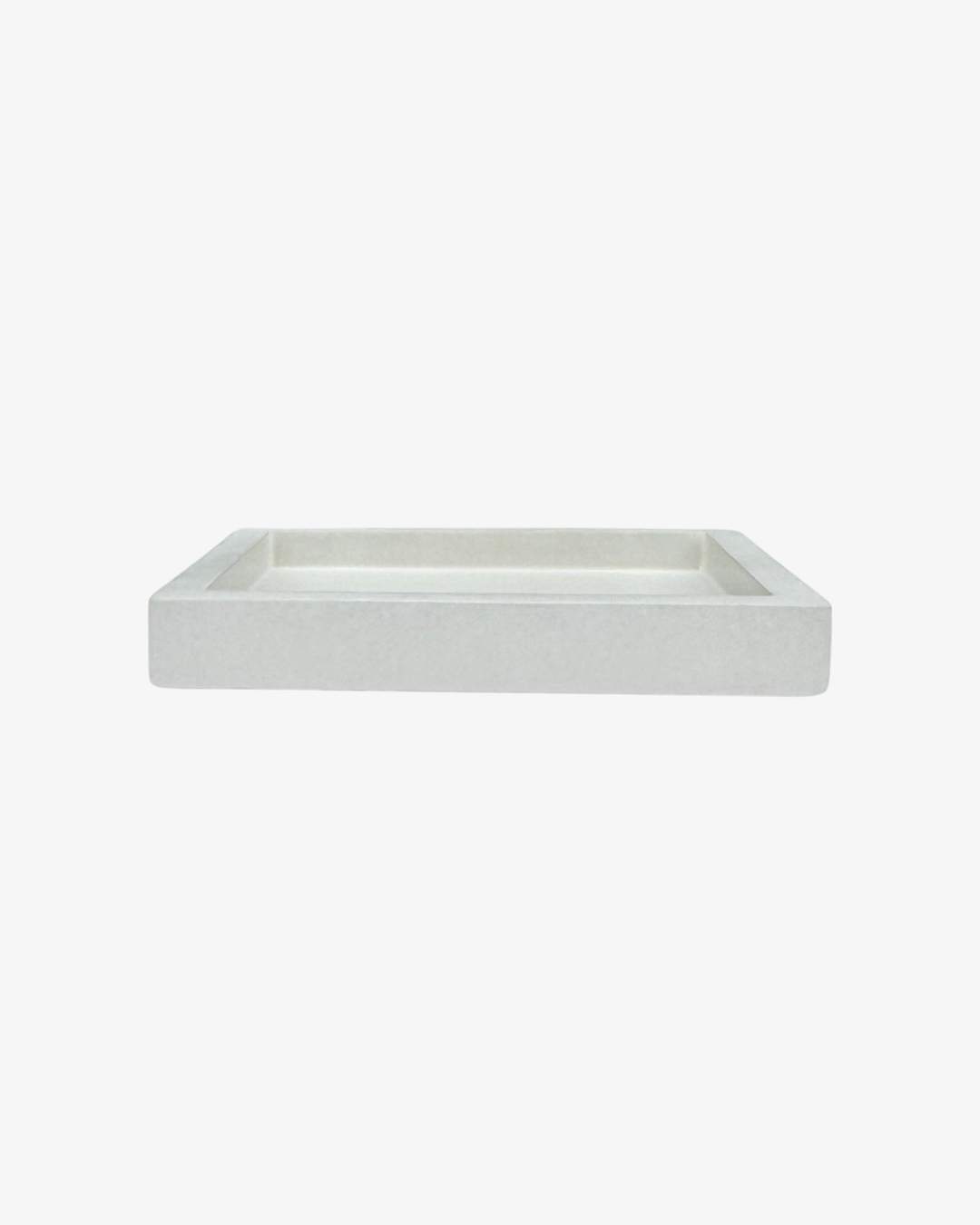 Bandeja decorativa de concreto - Quad -S