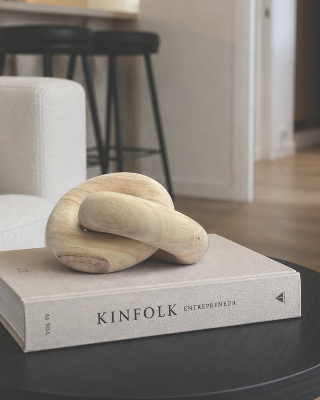 Nudo decorativo de madera - Ring