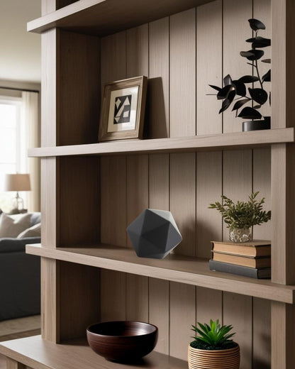 Polyhedron - Geometric Decorative Accent