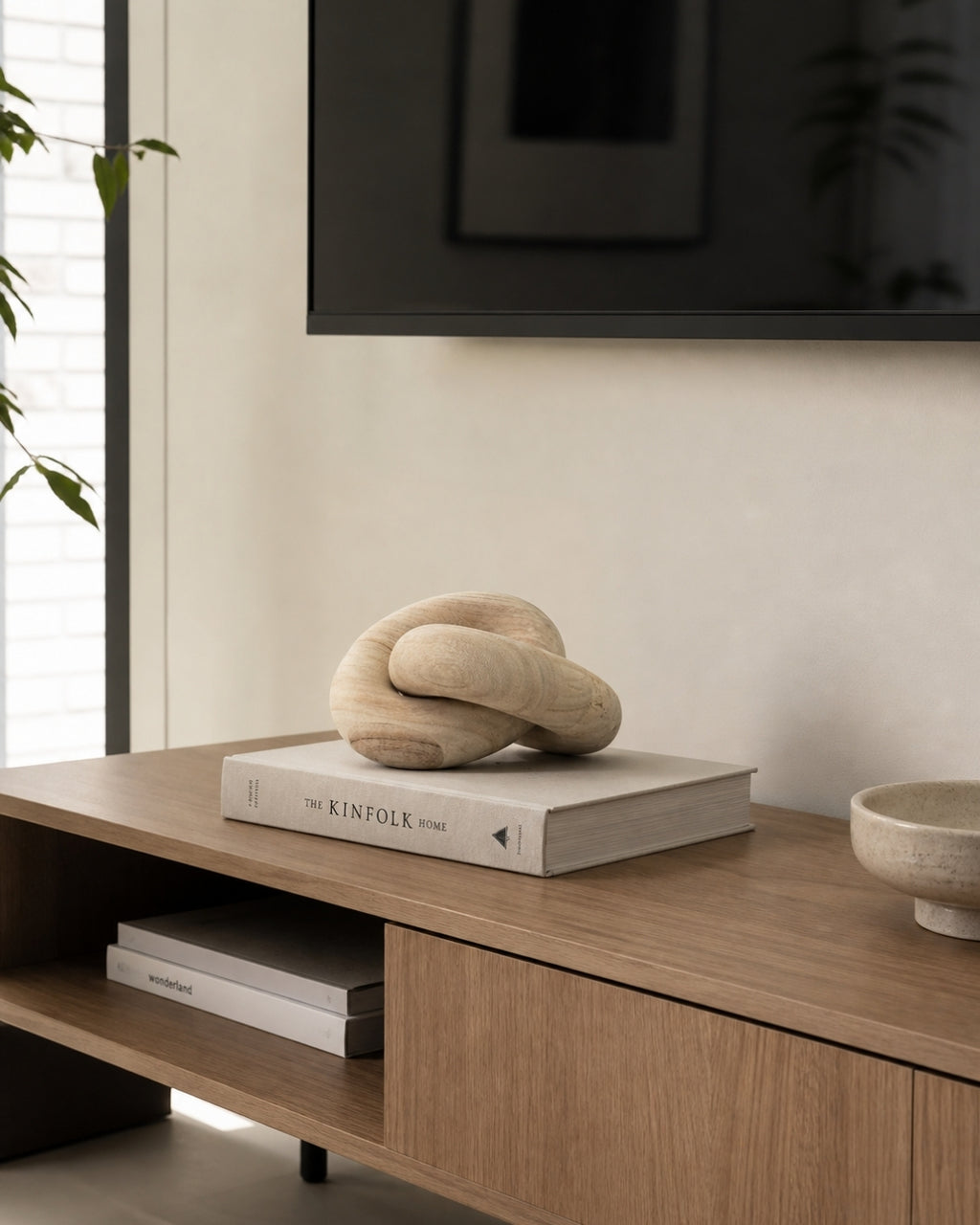 Nudo decorativo de madera - Ring