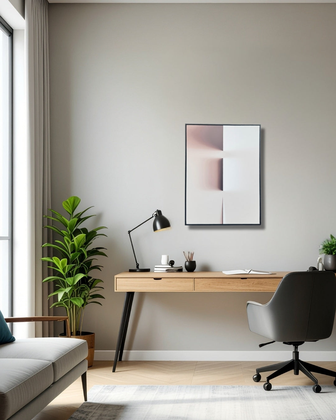 Cuadro abstracto 60 x 80 cm., Skugge