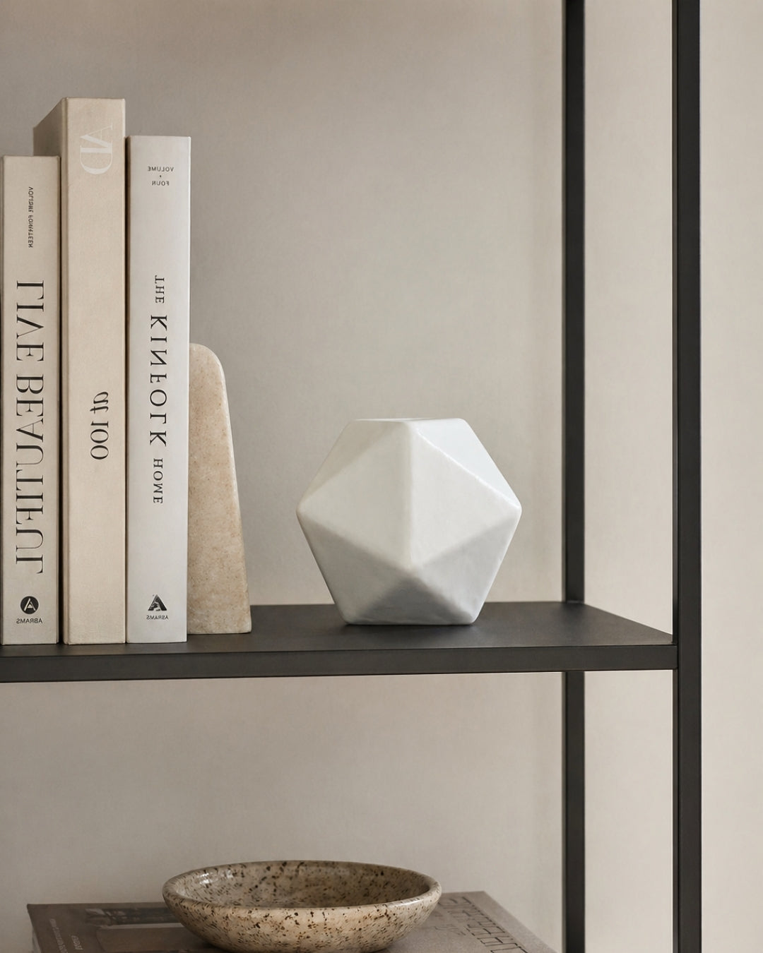 Acento decorativo de forma geométrica - Polyhedron