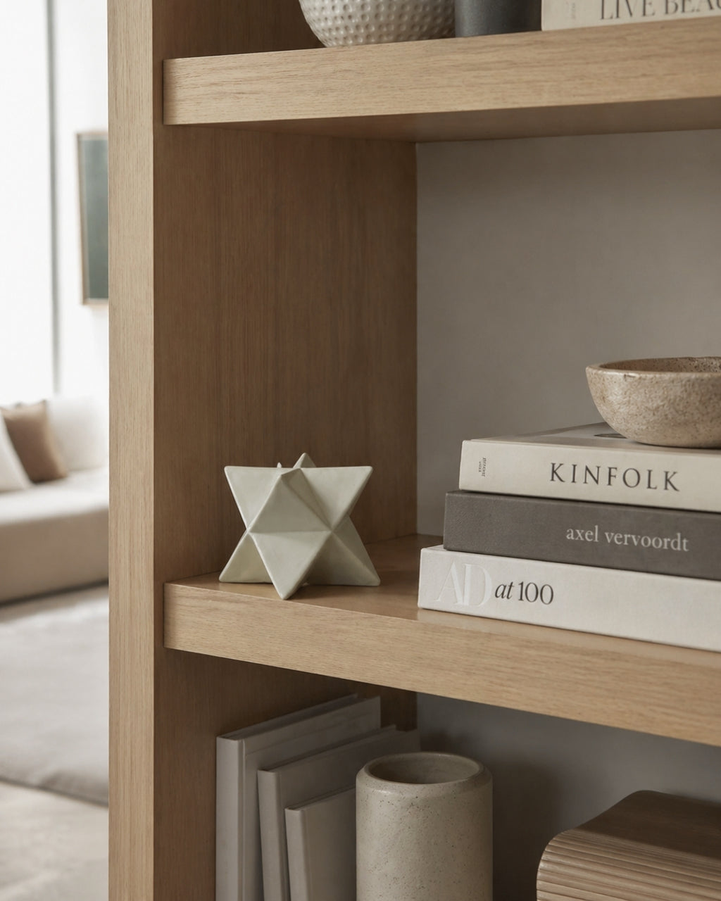 Objeto decorativo de forma geométrica - Stella