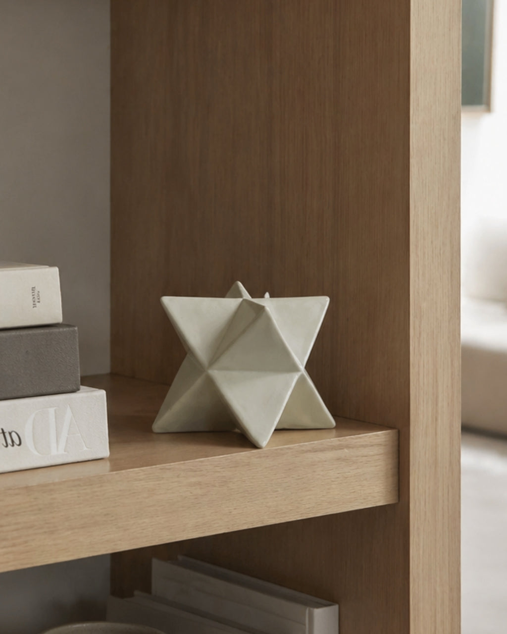 Objeto decorativo de forma geométrica - Stella