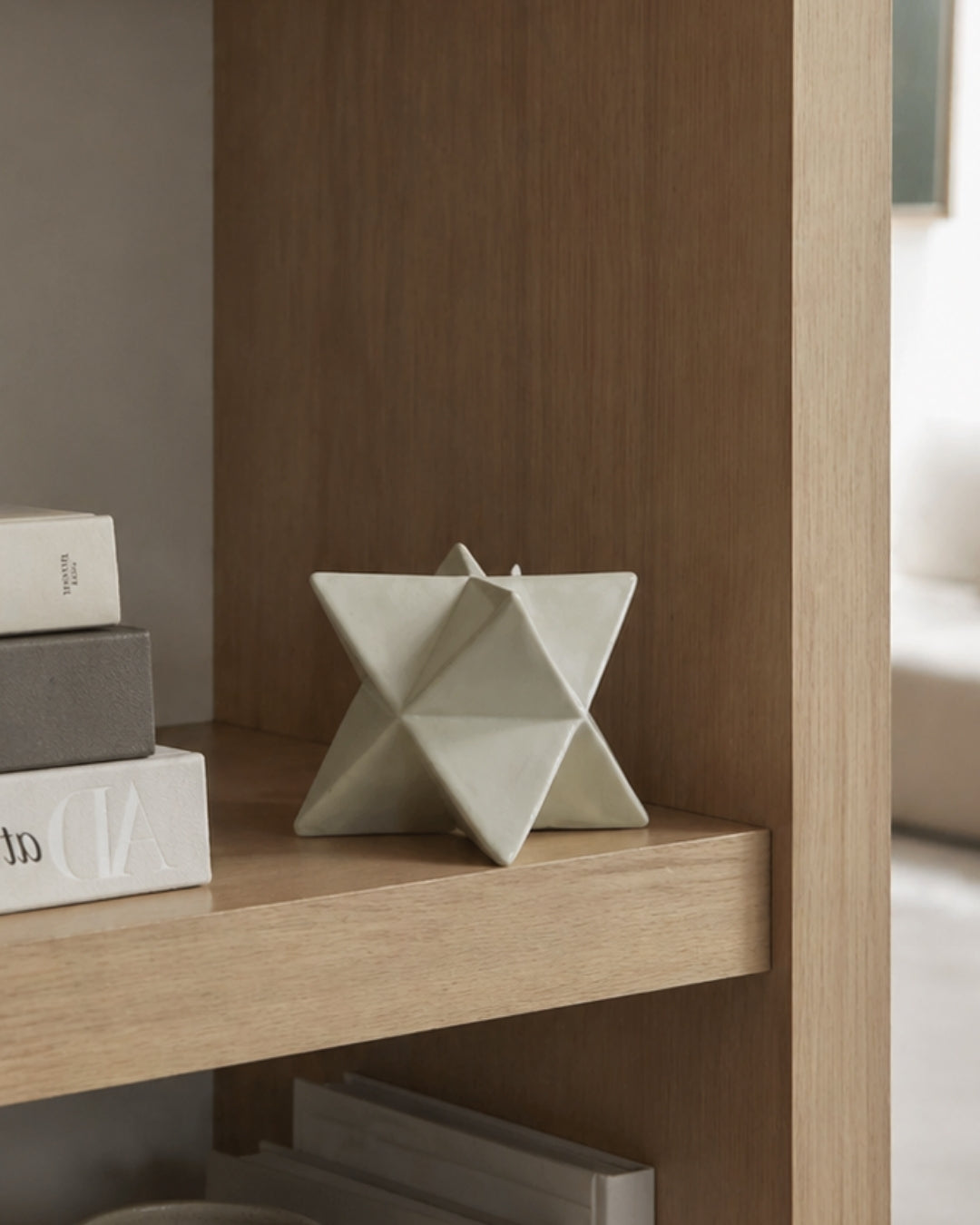 Objeto decorativo de forma geométrica - Stella