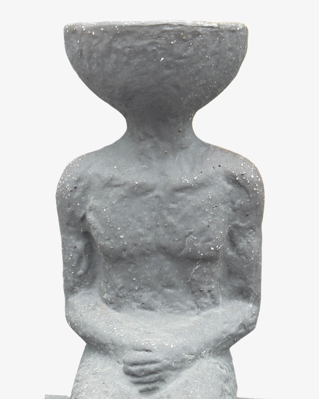 Escultura estilo rústico parado