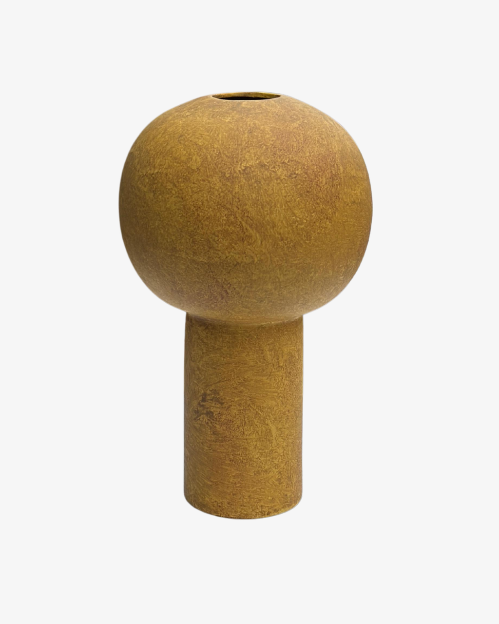 Jarrón esférico con base cilíndrica - Sphere