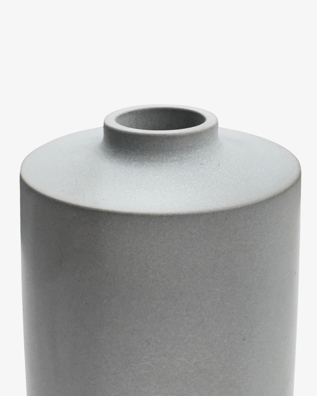 Jarrón compacto de cemento Keg - 14 cm