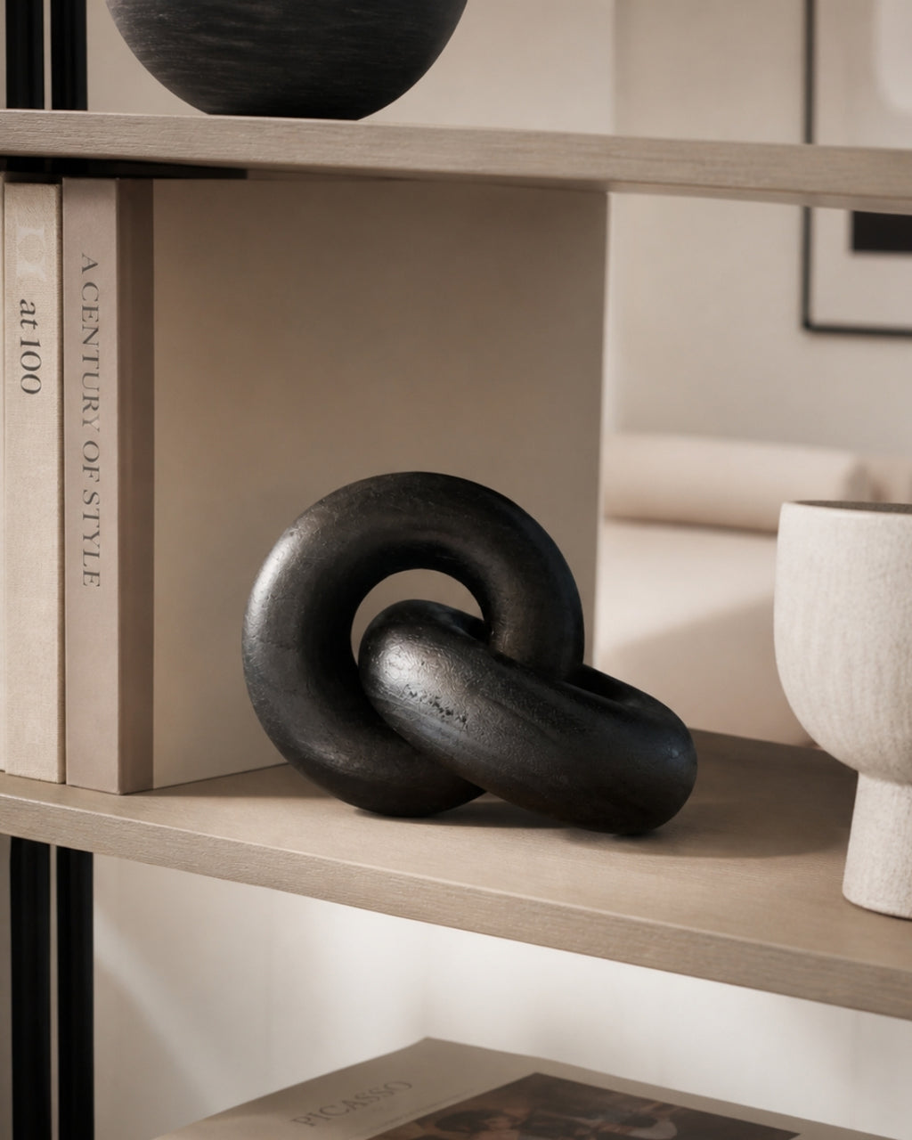 Nudo decorativo de madera - Ring