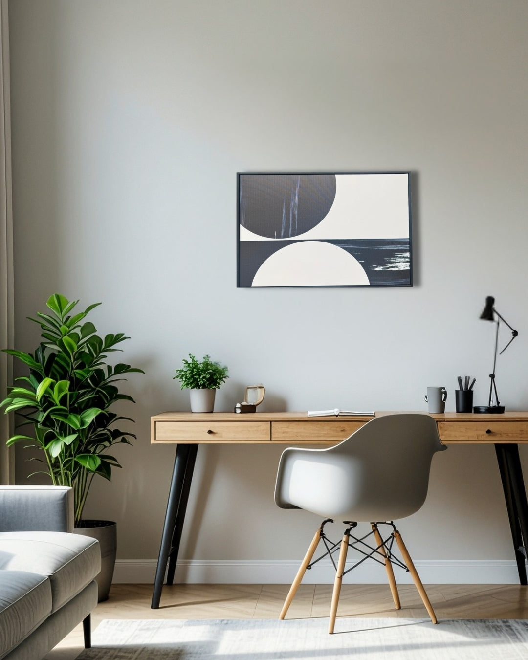 Yin - Cuadro abstracto