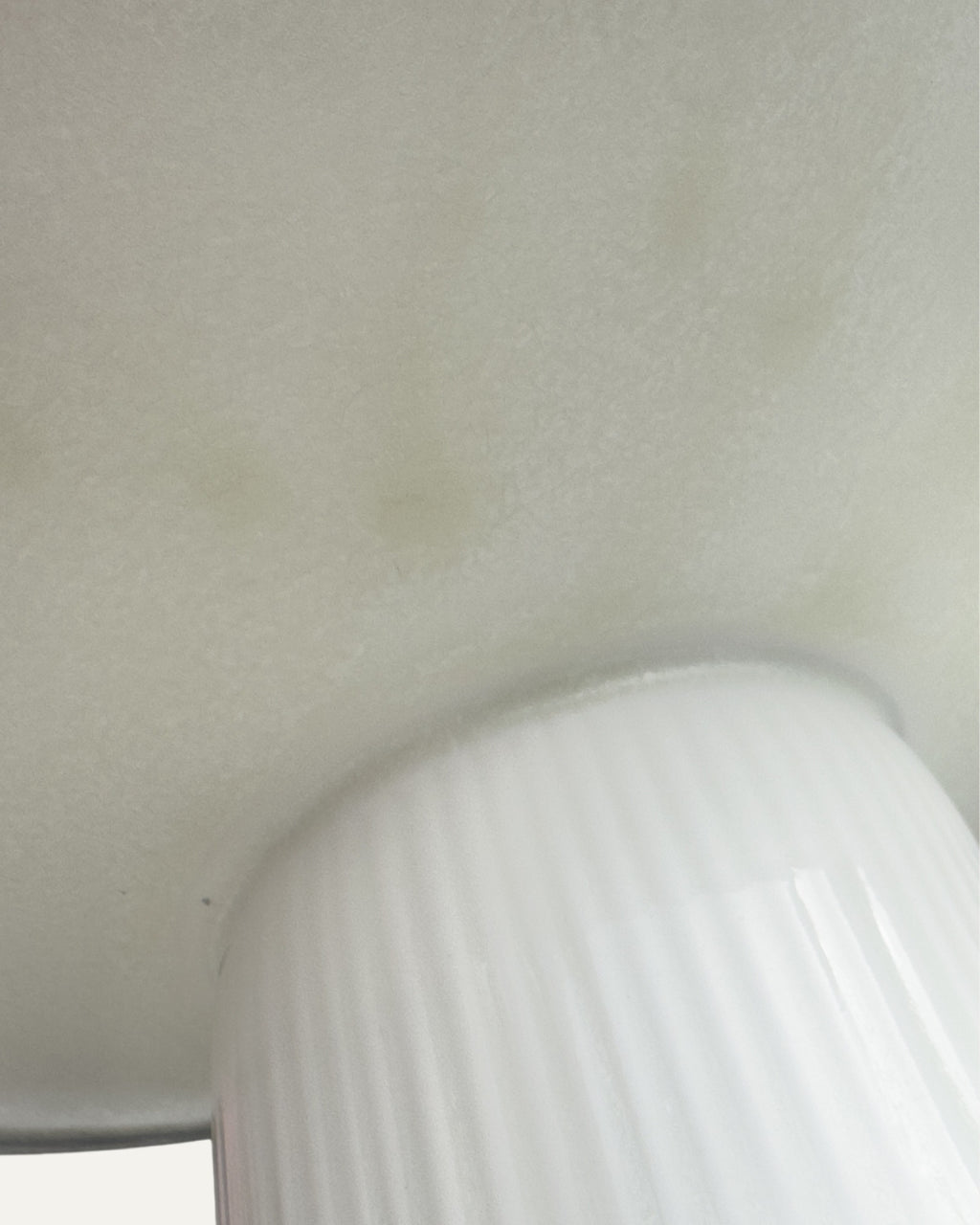 Porta tortas de porcelana blanco - Athen