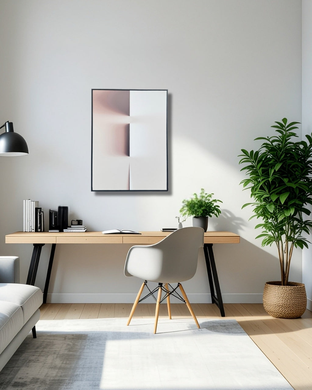 Cuadro abstracto 60 x 80 cm., Skugge