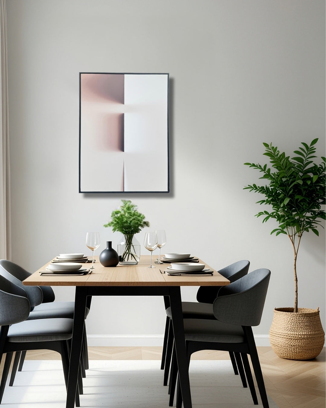 Cuadro abstracto 60 x 80 cm., Skugge