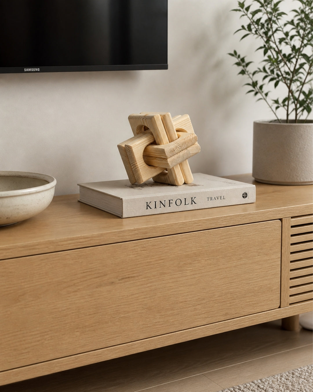 Andromeda - Nudo decorativo de madera