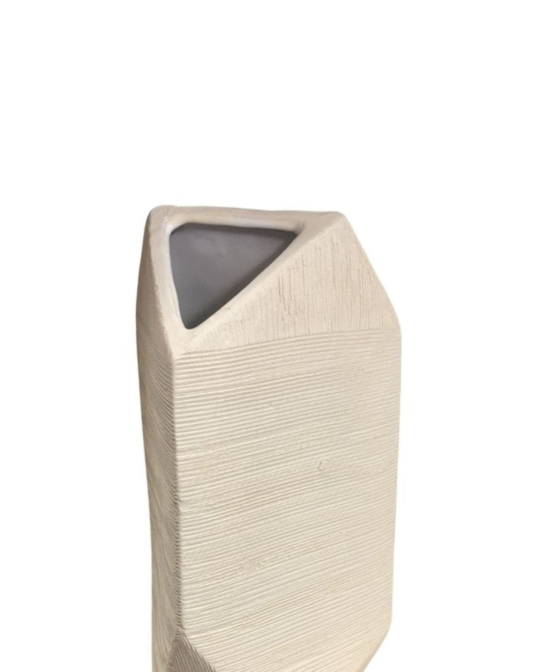 Alta - Faceted Ceramic Vase