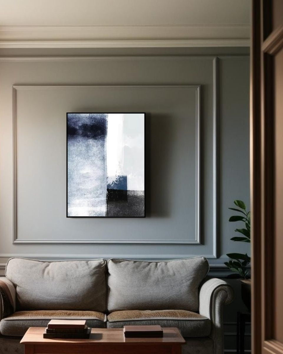 Cuadro abstracto 90 x 120 cm.,  Dusk