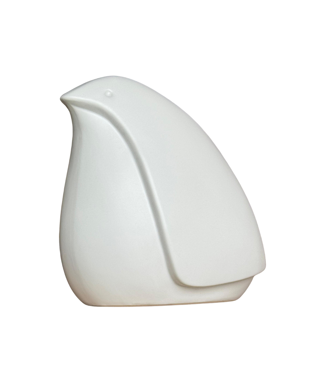 Figura decorativa de pingüino minimalista