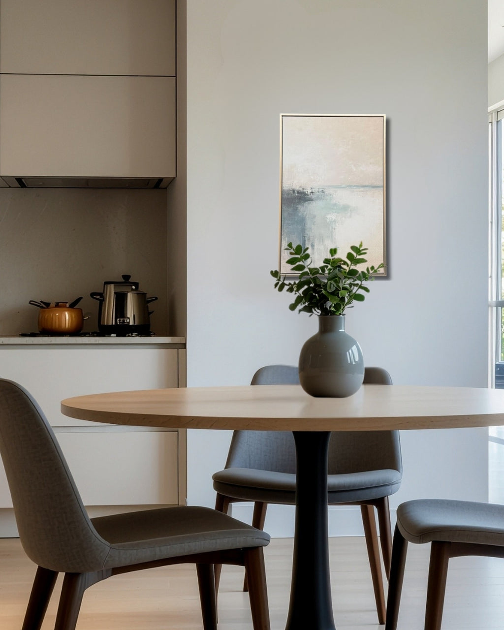 Cuadro abstracto 40 x 60 cm., Fog Whisper