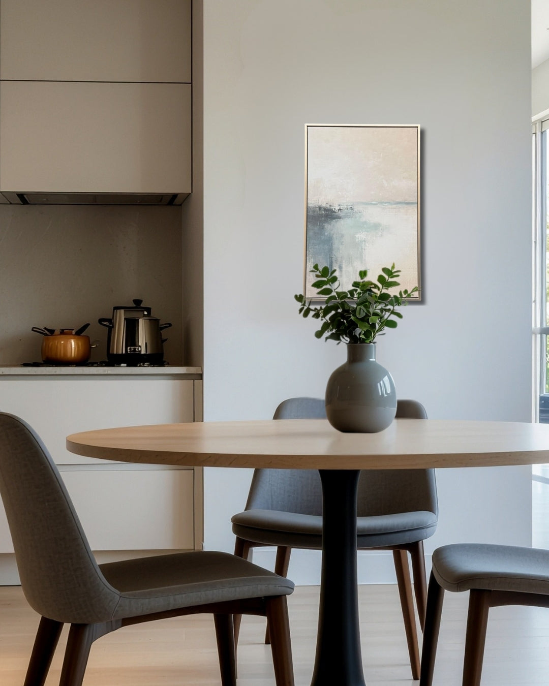 Cuadro abstracto 40 x 60 cm., Fog Whisper