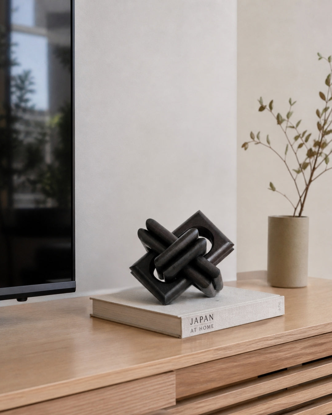 Andromeda - Nudo decorativo de madera