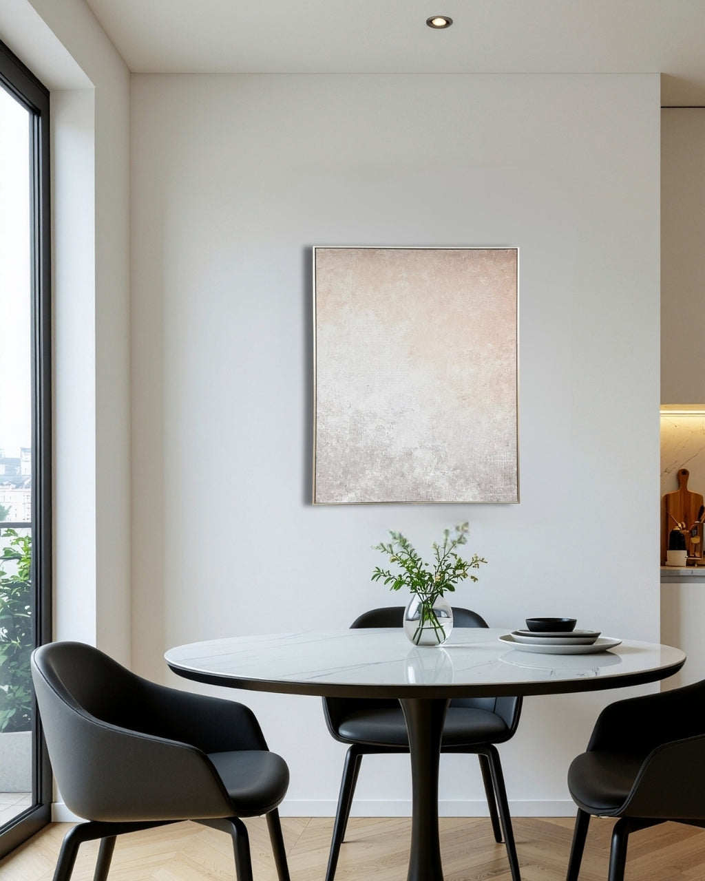 Cuadro abstracto 50 x 70 cm., Stone Fade