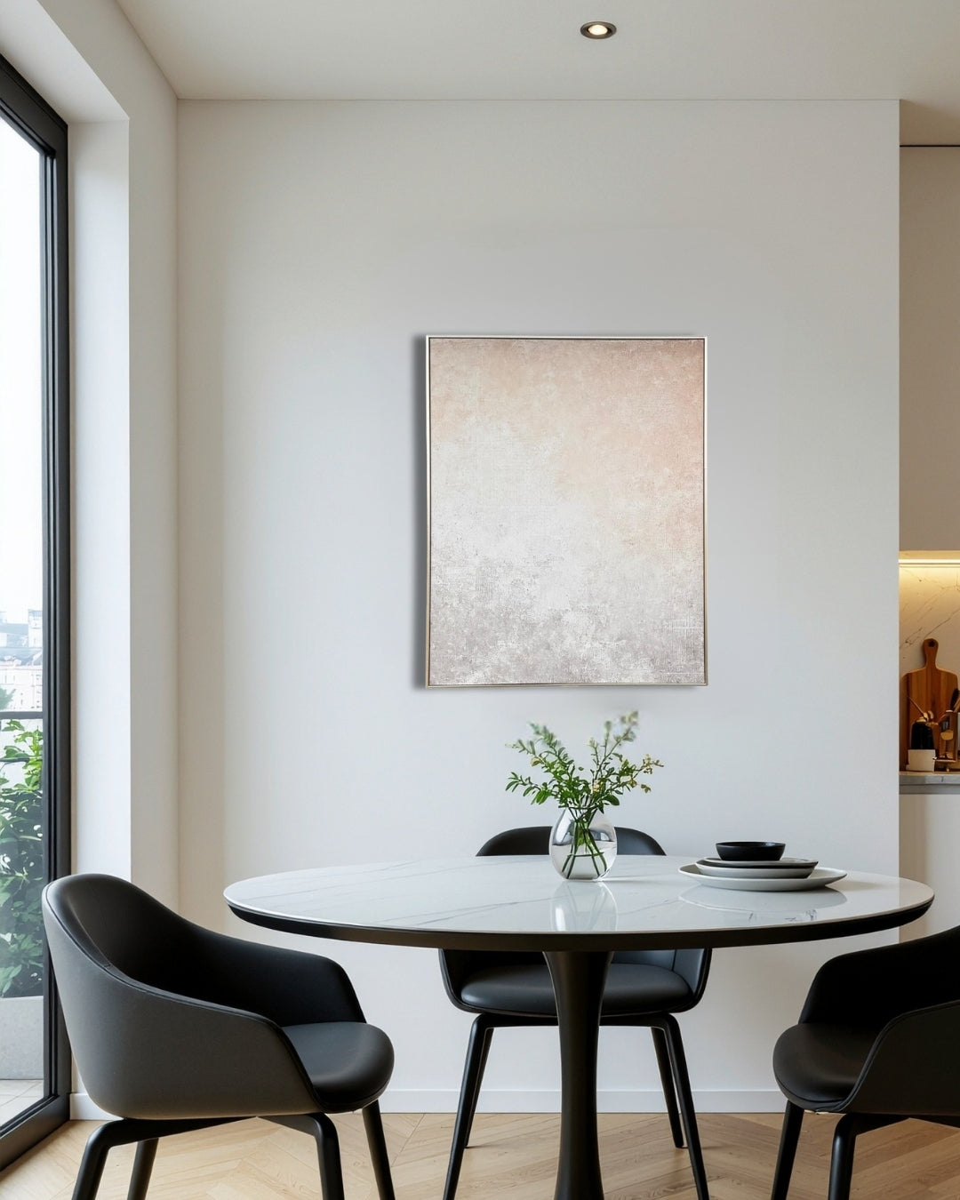 Cuadro abstracto 50 x 70 cm., Stone Fade